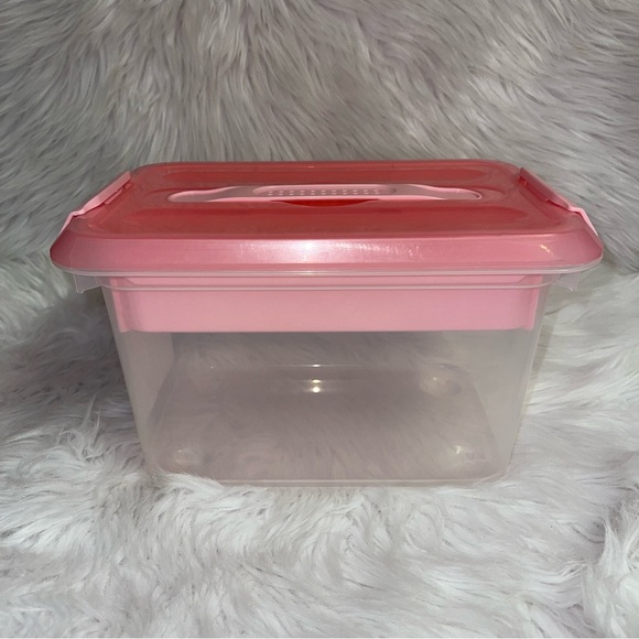 Recollections Latch Mate with Tray Container with Pink Lid LIKE NEW - Picture 5 of 9